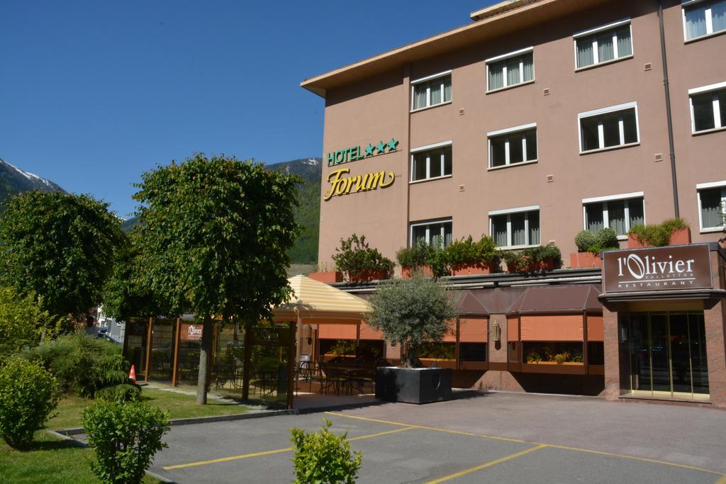 Hotel Forum Martigny Eksteriør billede