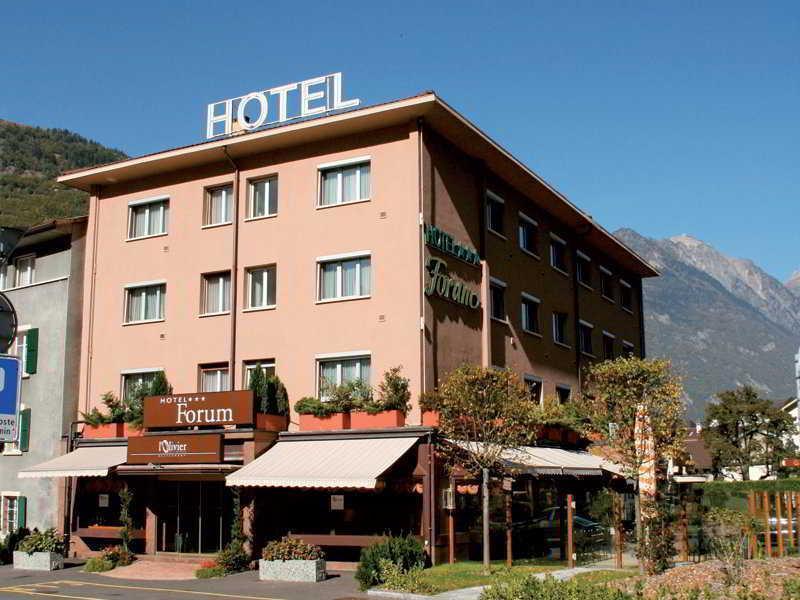 Hotel Forum Martigny Eksteriør billede