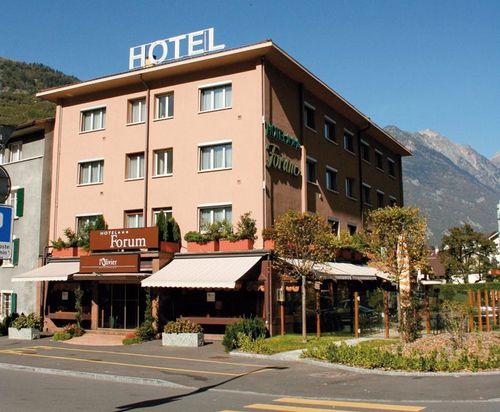 Hotel Forum Martigny Eksteriør billede